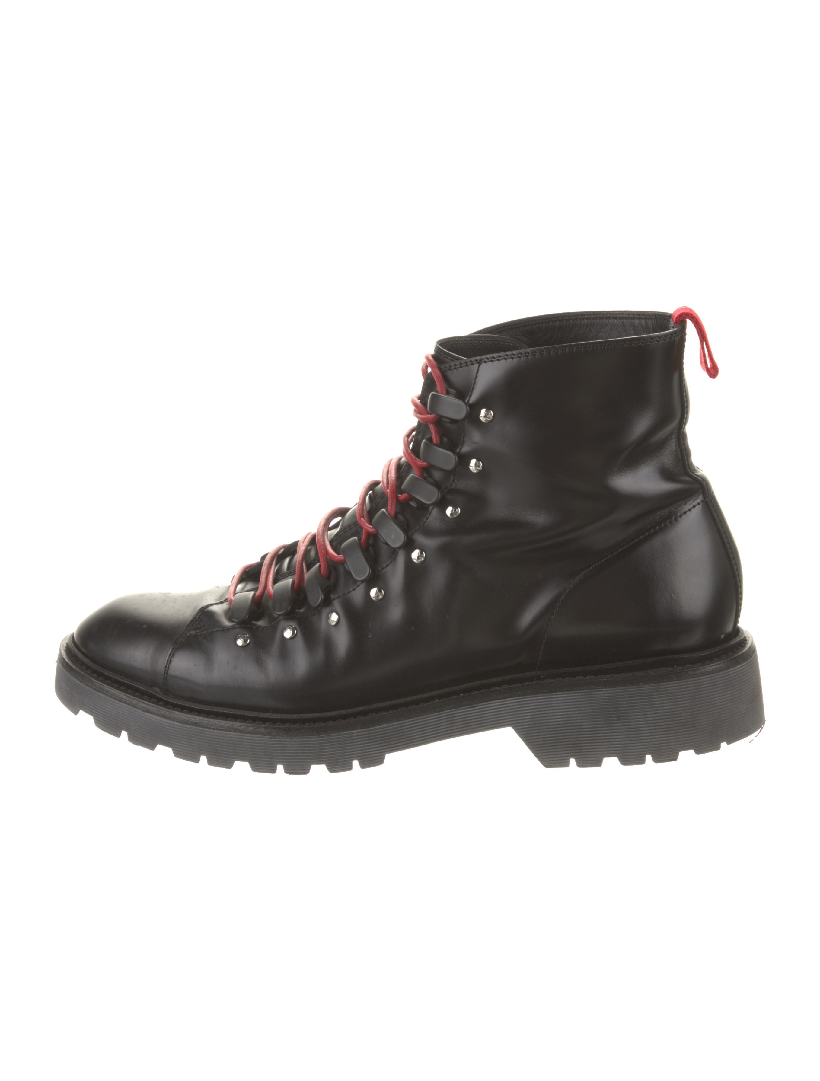 Dior Homme Leather Hiking Boots
