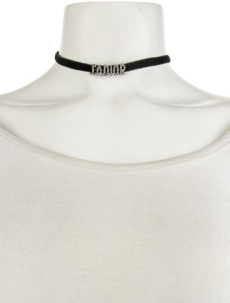 Christian Dior Crystal J'Adior Choker Necklace