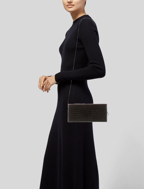 Christian Dior Crocodile Crossbody Bag