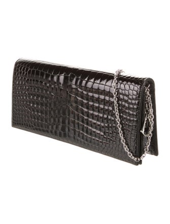 Christian Dior Crocodile Crossbody Bag