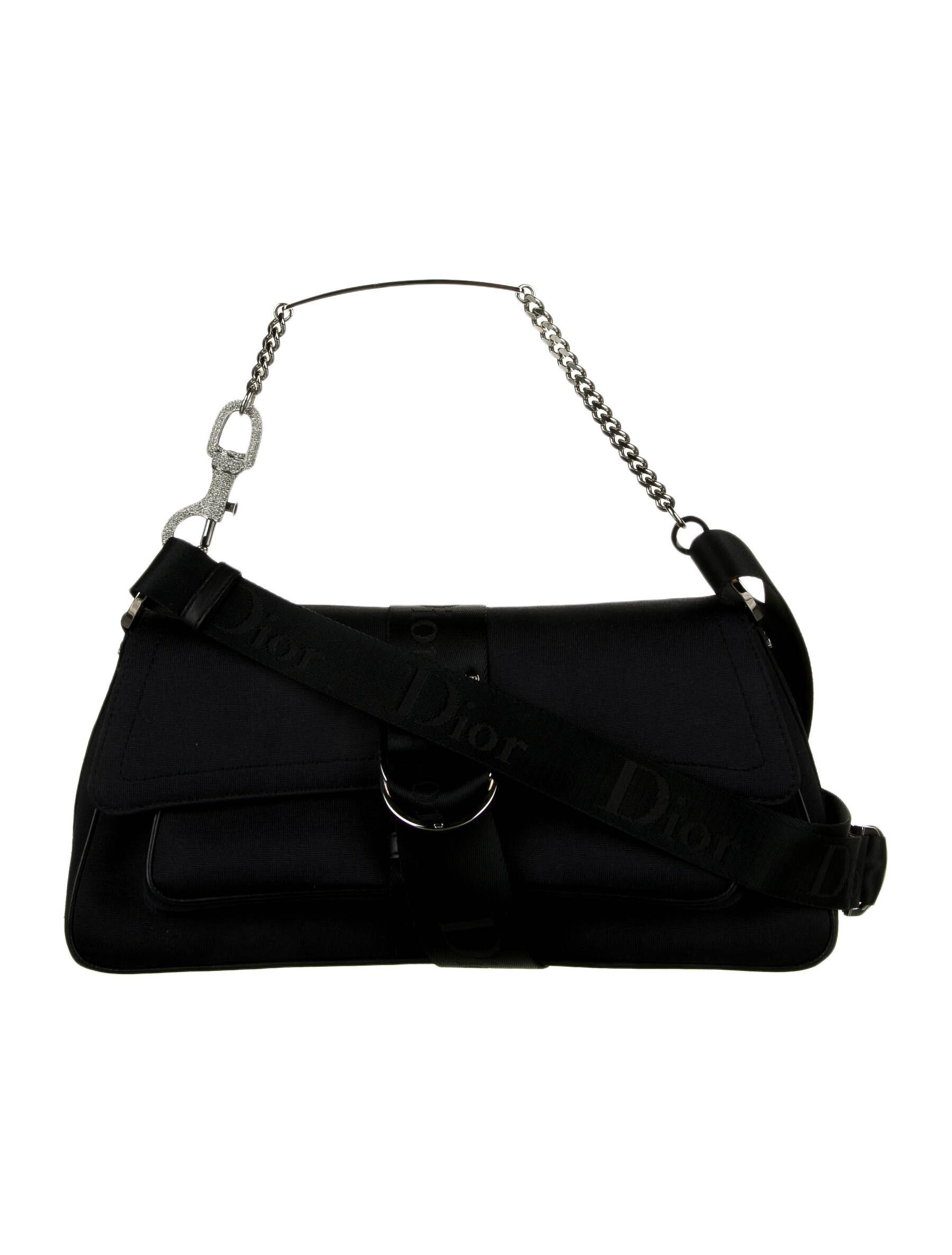 Christian Dior Hardcore Shoulder Bag - Black Shoulder Bags Christian Dior Hardcore Shoulder Bag - Black Shoulder Bags
