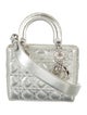 Christian Dior Small Metallic Cannage Lady Dior Bag