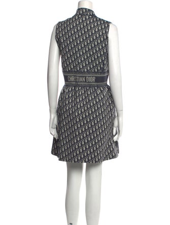 Christian Dior Printed Mini Dress