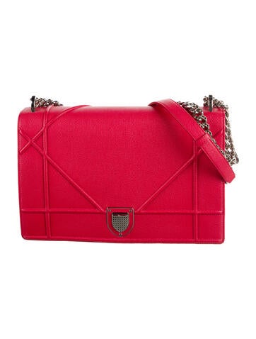 Christian Dior Shoulder Bags Large Diorama Flap Bag