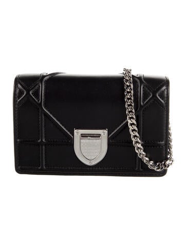 Christian Dior Mini Bags Diorama Wallet On Chain Micro
