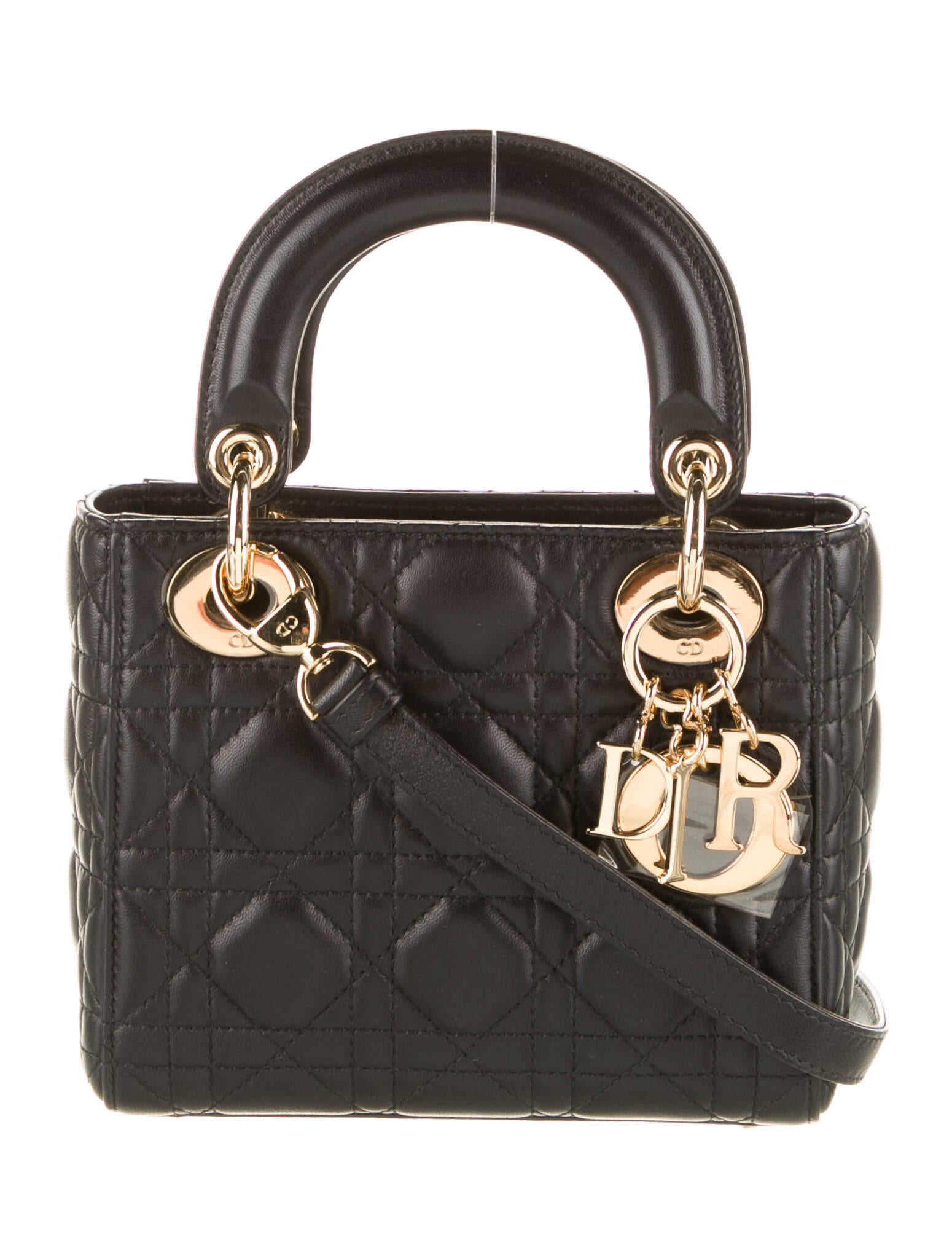 Christian Dior 2023 Himalayan Crocodile Small Lady Dior Bag White Handle Bags, Handbags