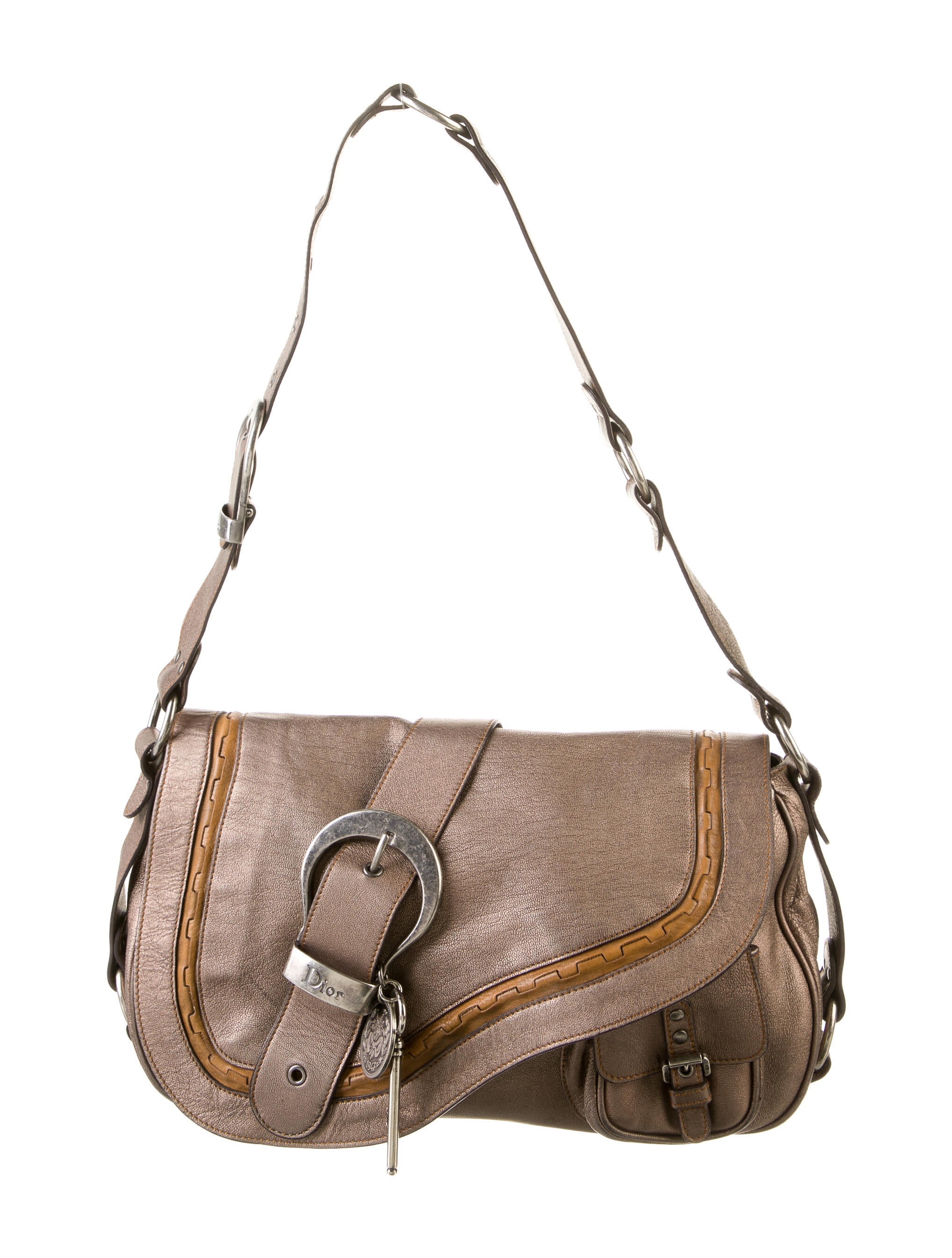 Christian Dior Gaucho Double Saddle Bag