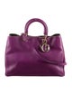 Christian Dior Leather Large Diorissimo Tote