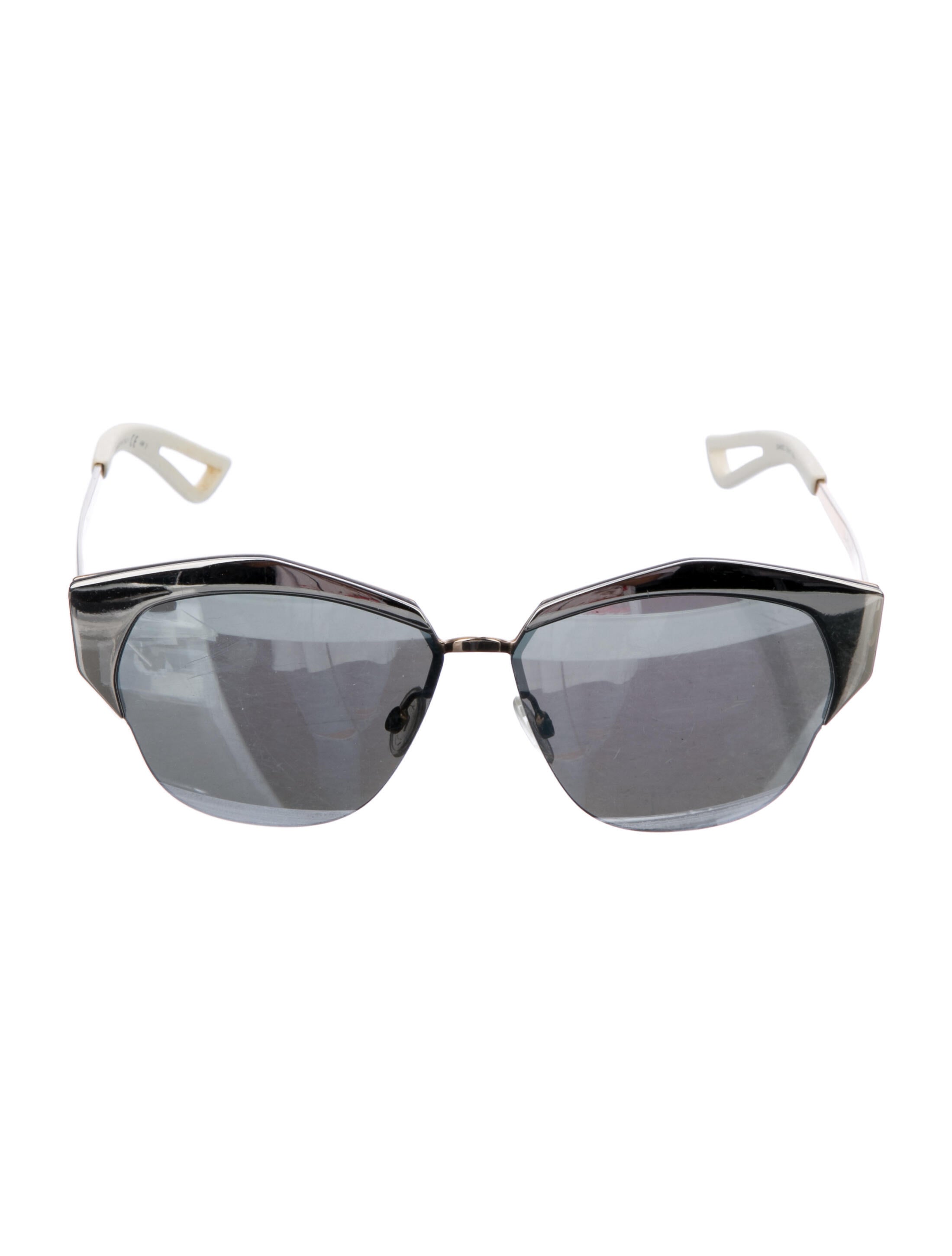 Christian Dior Cat-Eye Mirrored Sunglasses