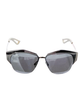 Christian Dior Cat-Eye Mirrored Sunglasses
