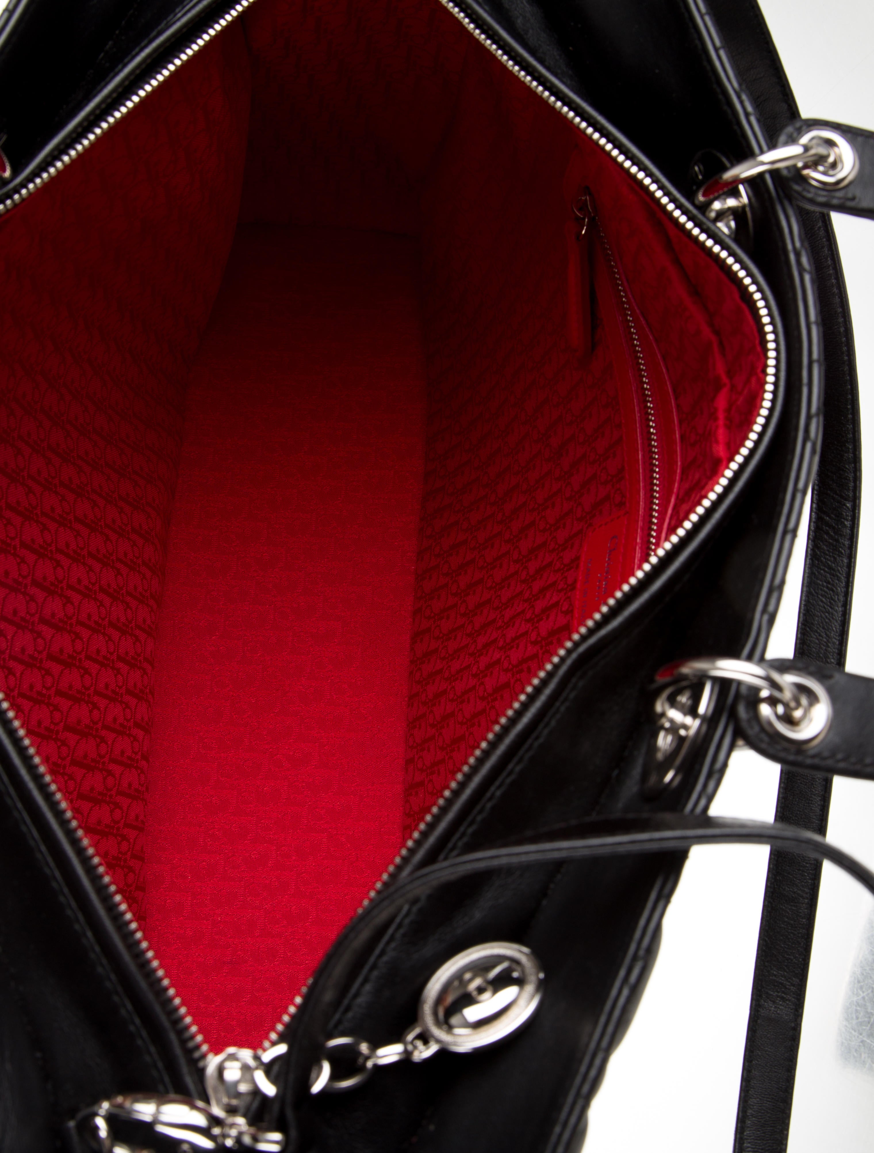 Christian Dior Cannage Lady Dior Shopping Bag Handbags CHR34763