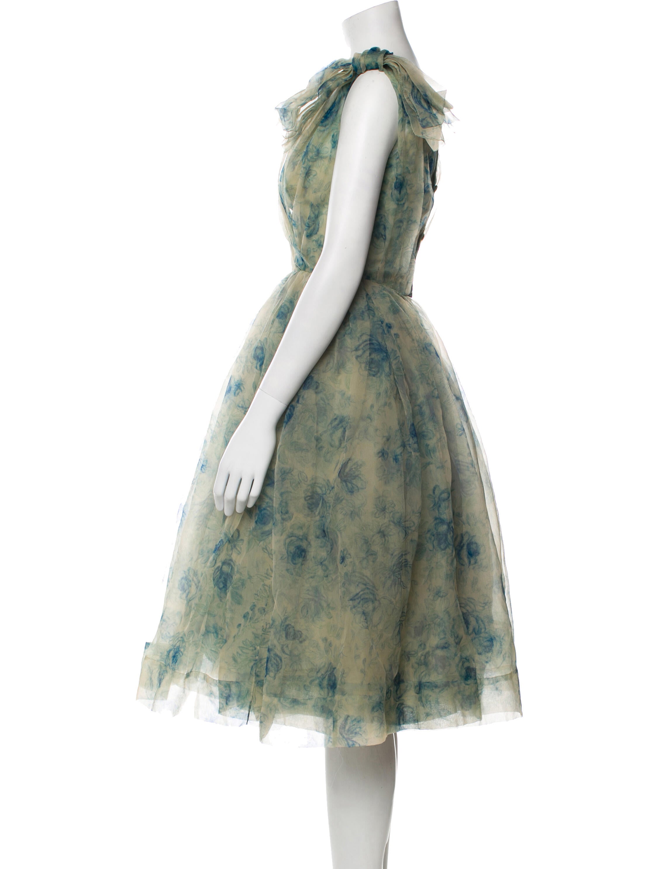 Christian Dior Vintage Midi Length Dress