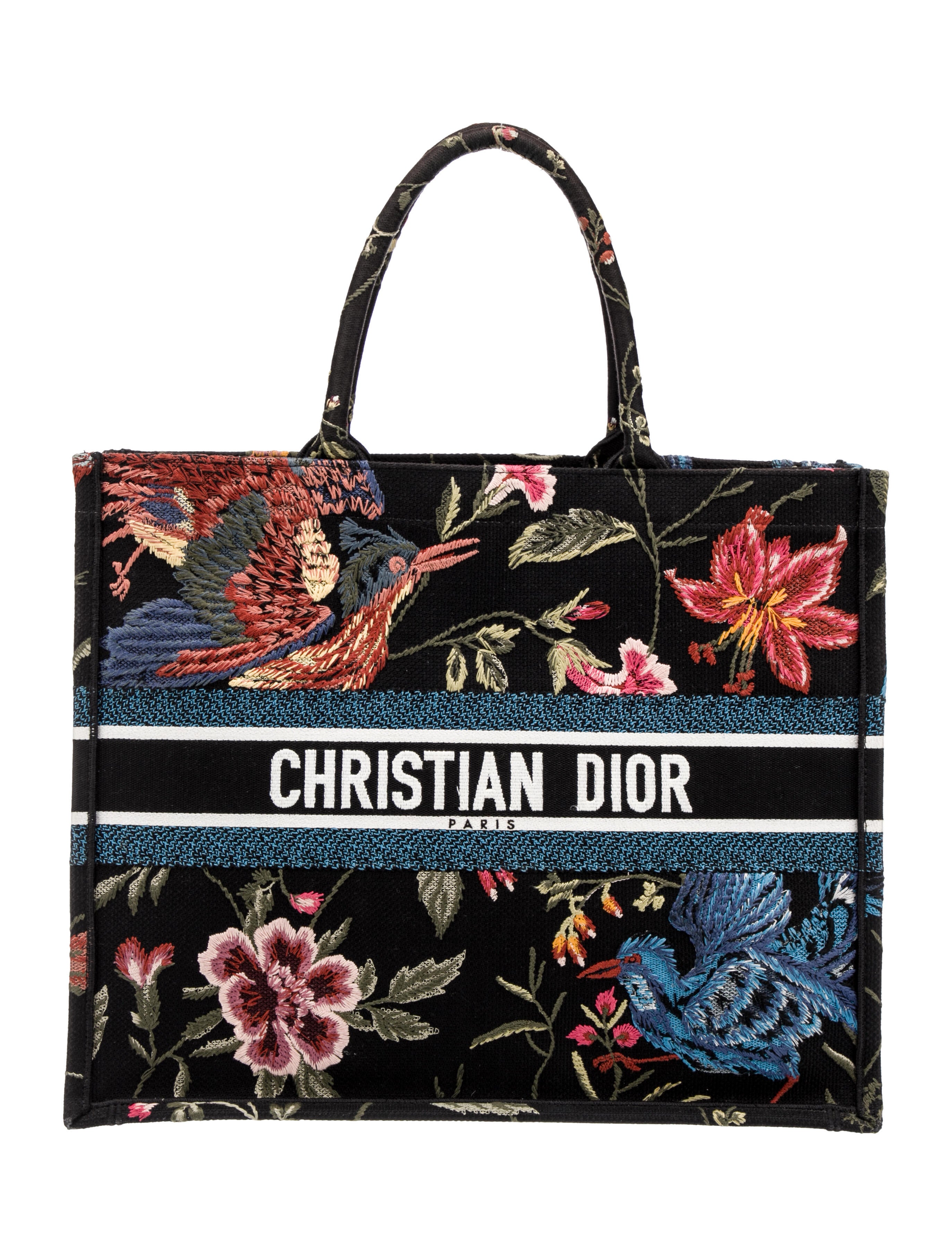 エレガントな蝶柄♡【 Dior 】BOOK TOTE BAG Christian Dior 2023 Medium Butterfly New York Book Tote
