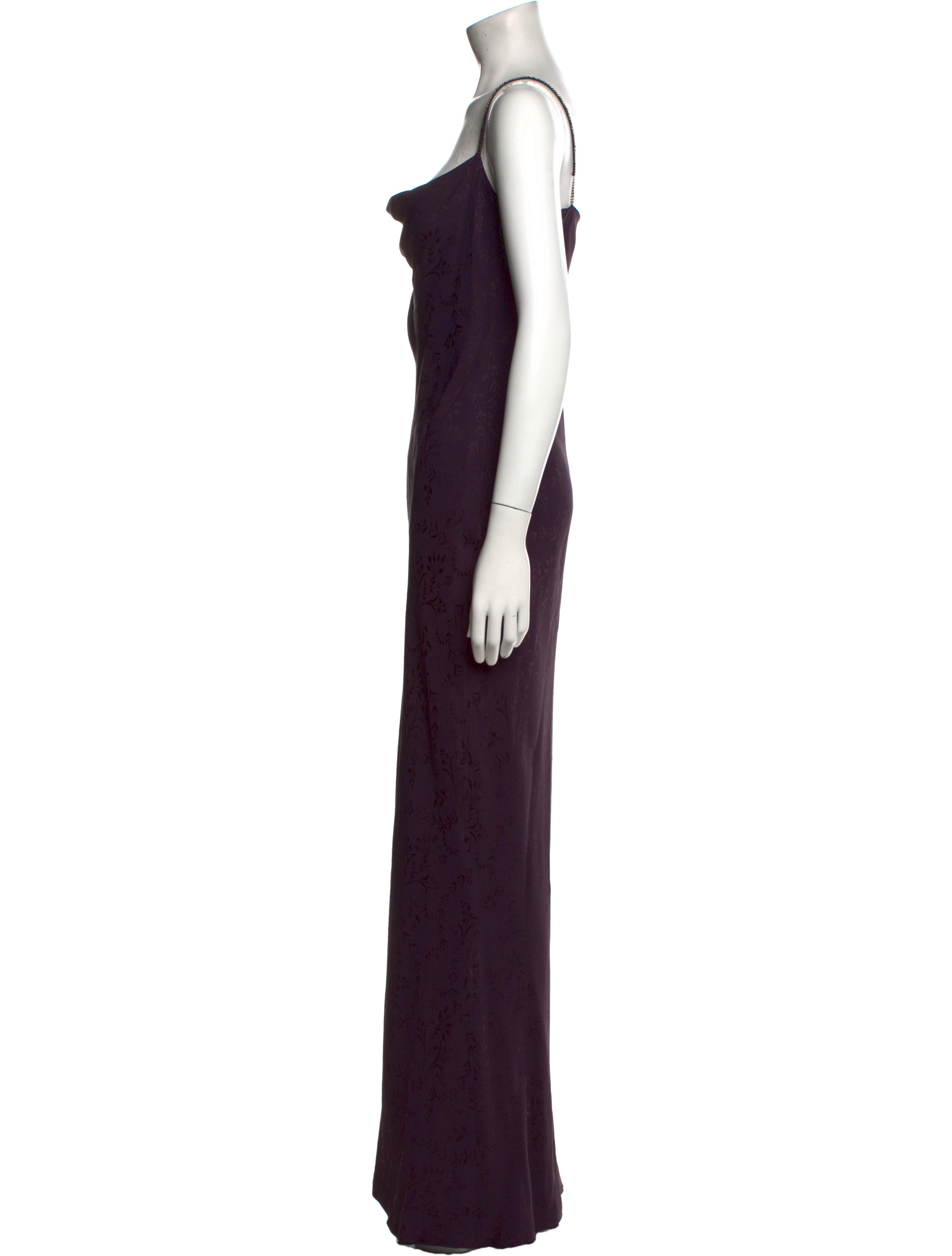 Purple and black Dior dress main image 0