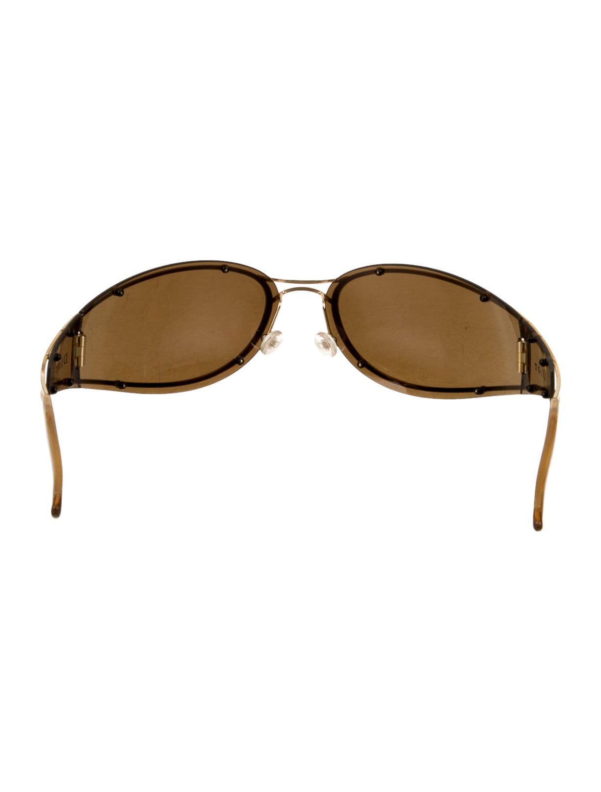 Christian Dior Trailer Park Sunglasses - Gold Sunglasses 