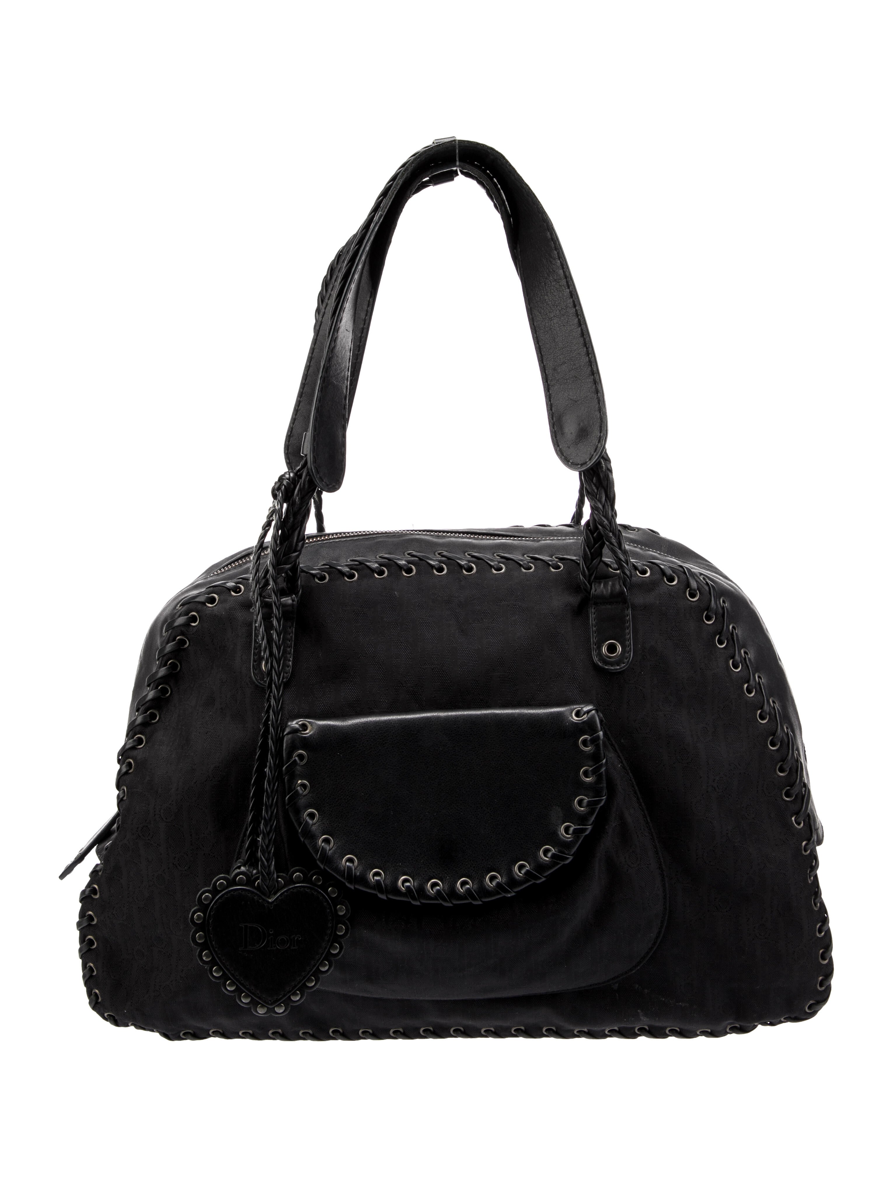 Christian Dior Diorissimo Shoulder Bag - Black Shoulder Bags