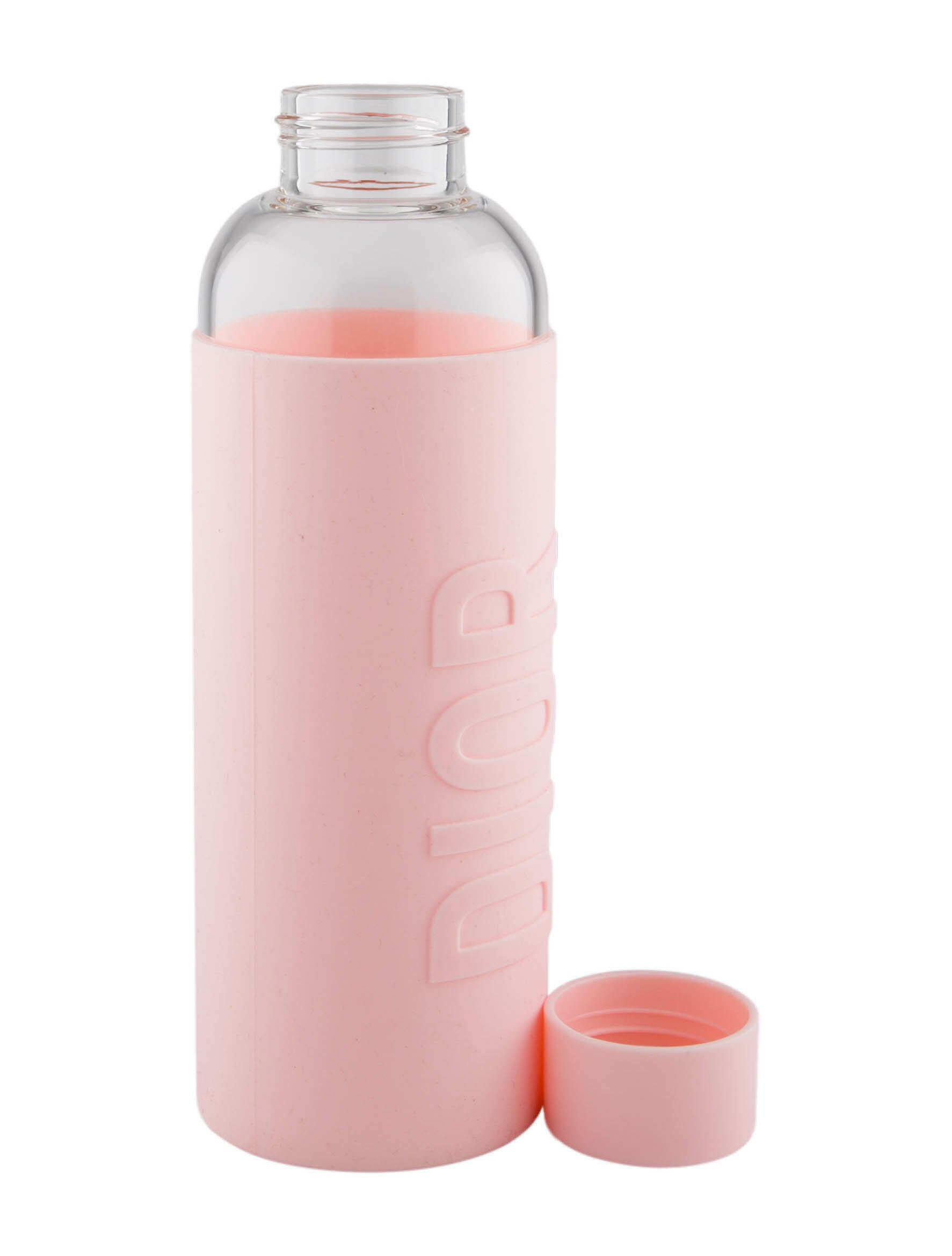 Christian Dior Glass Water Bottle - Pink Tech & Travel, Decor