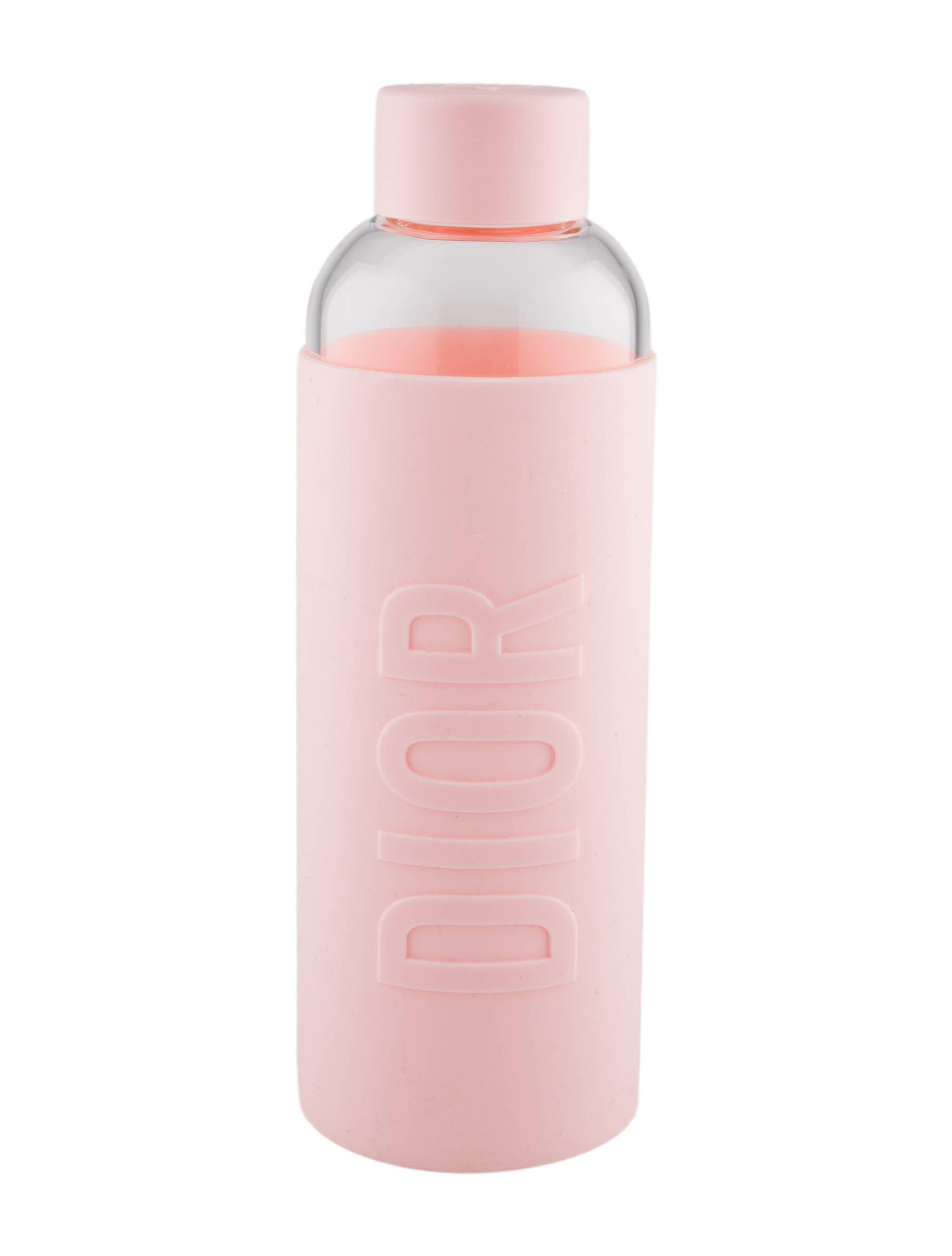 Christian Dior Glass Water Bottle - Pink Tech & Travel, Decor