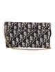 Christian Dior Oblique Saddle Pouch w/ Chain