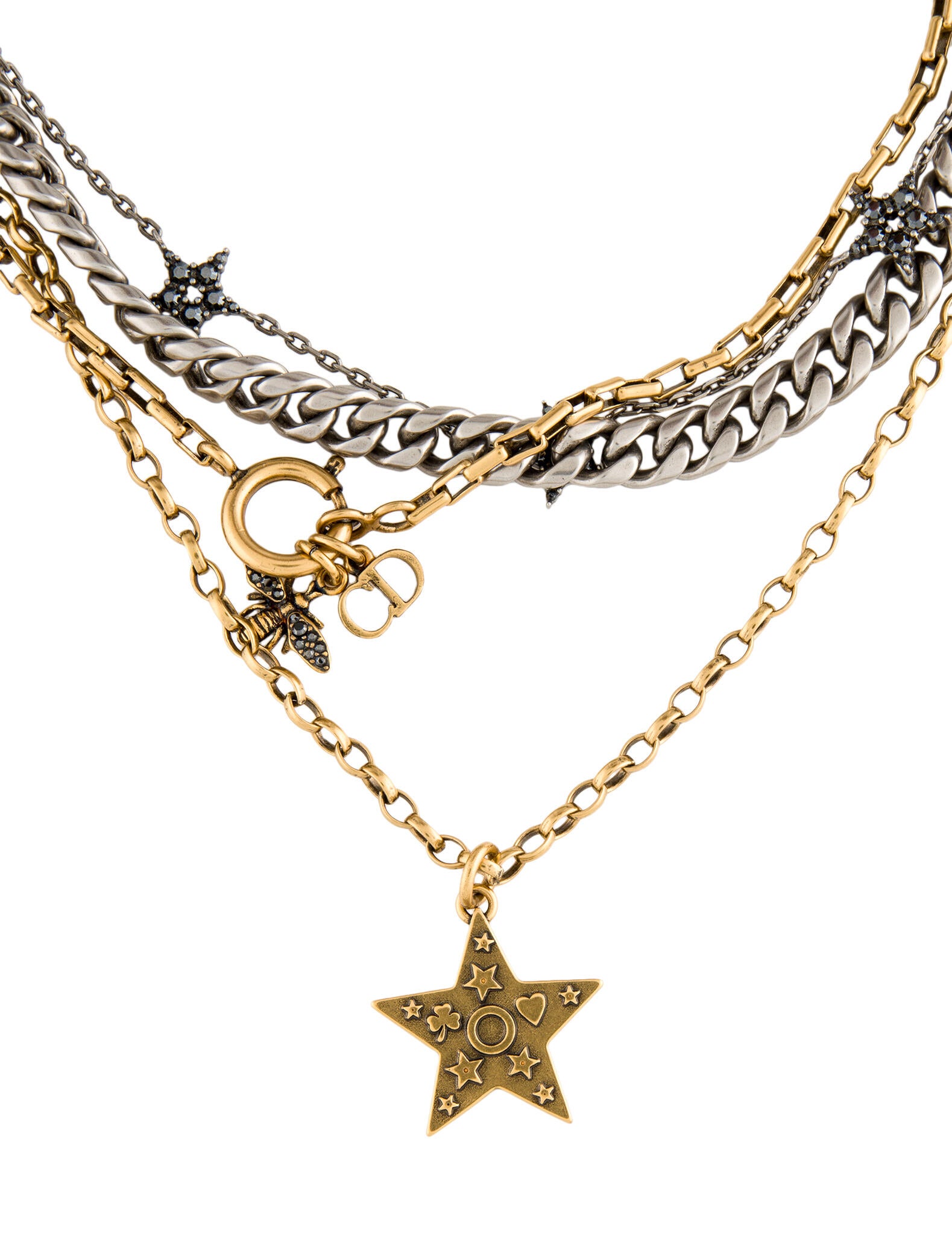Christian Dior Multichain Necklace