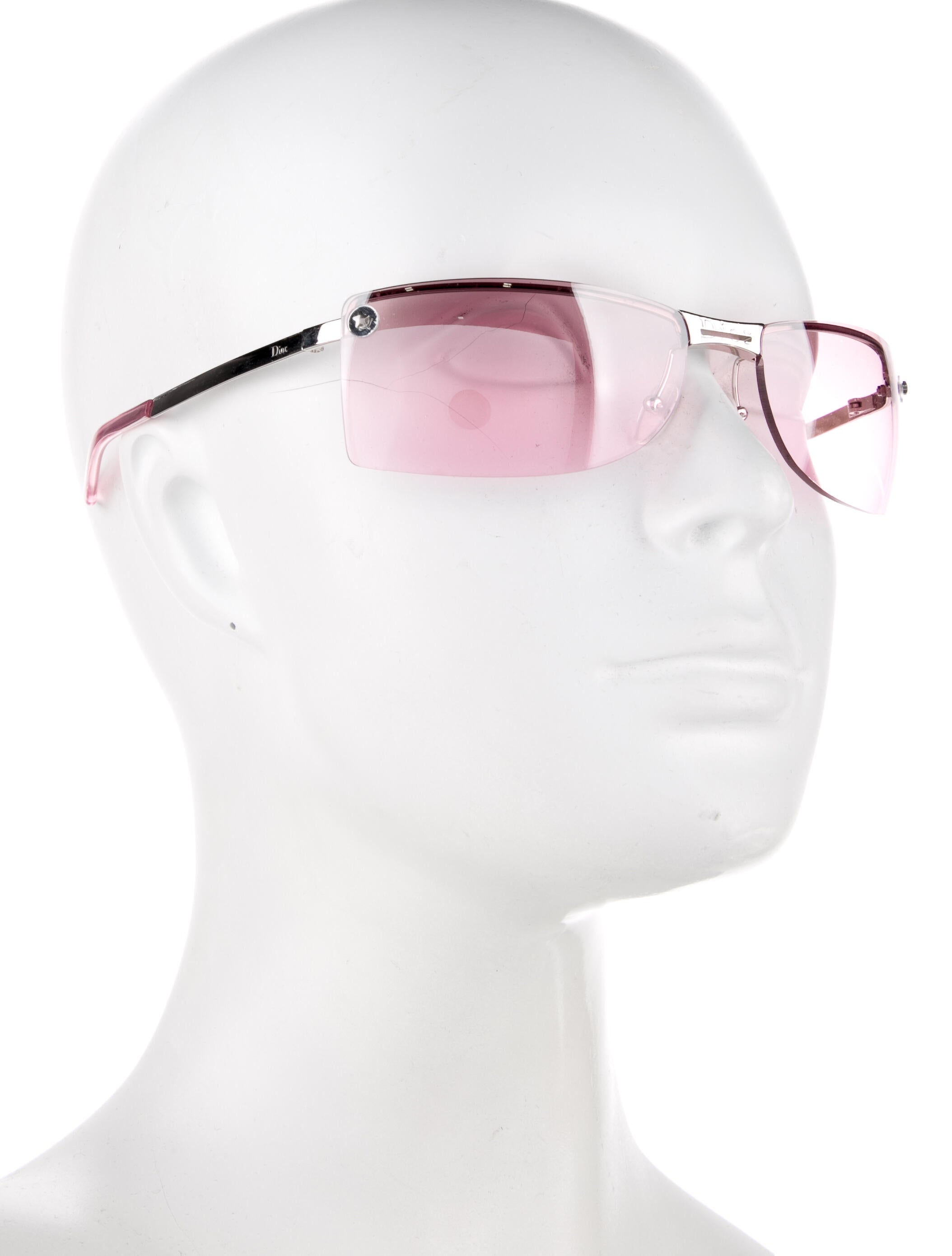 Christian Dior Adiorable 1 Square Sunglasses - Pink Sunglasses
