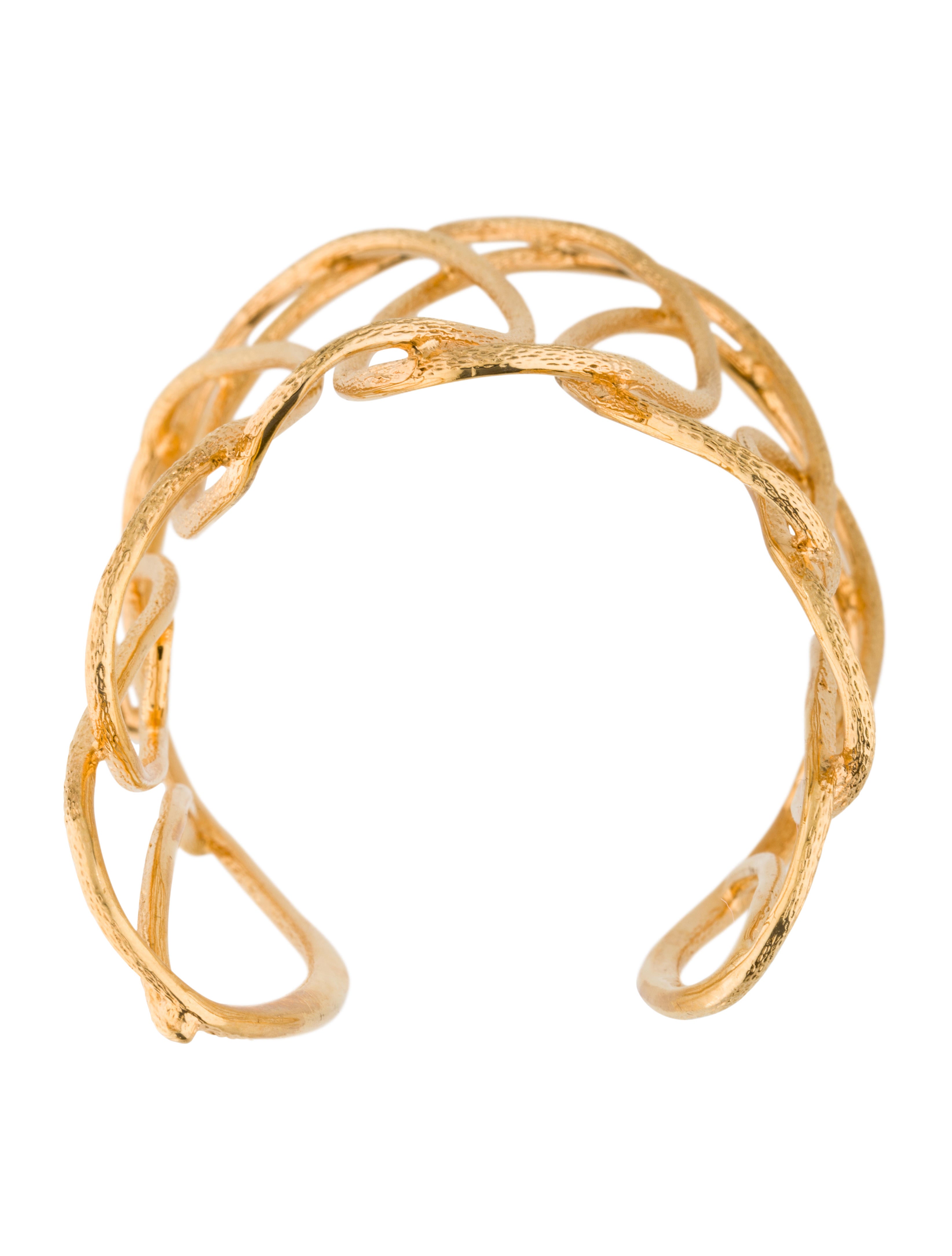 Christian Dior Wired Cuff Bracelets CHR36416 The RealReal