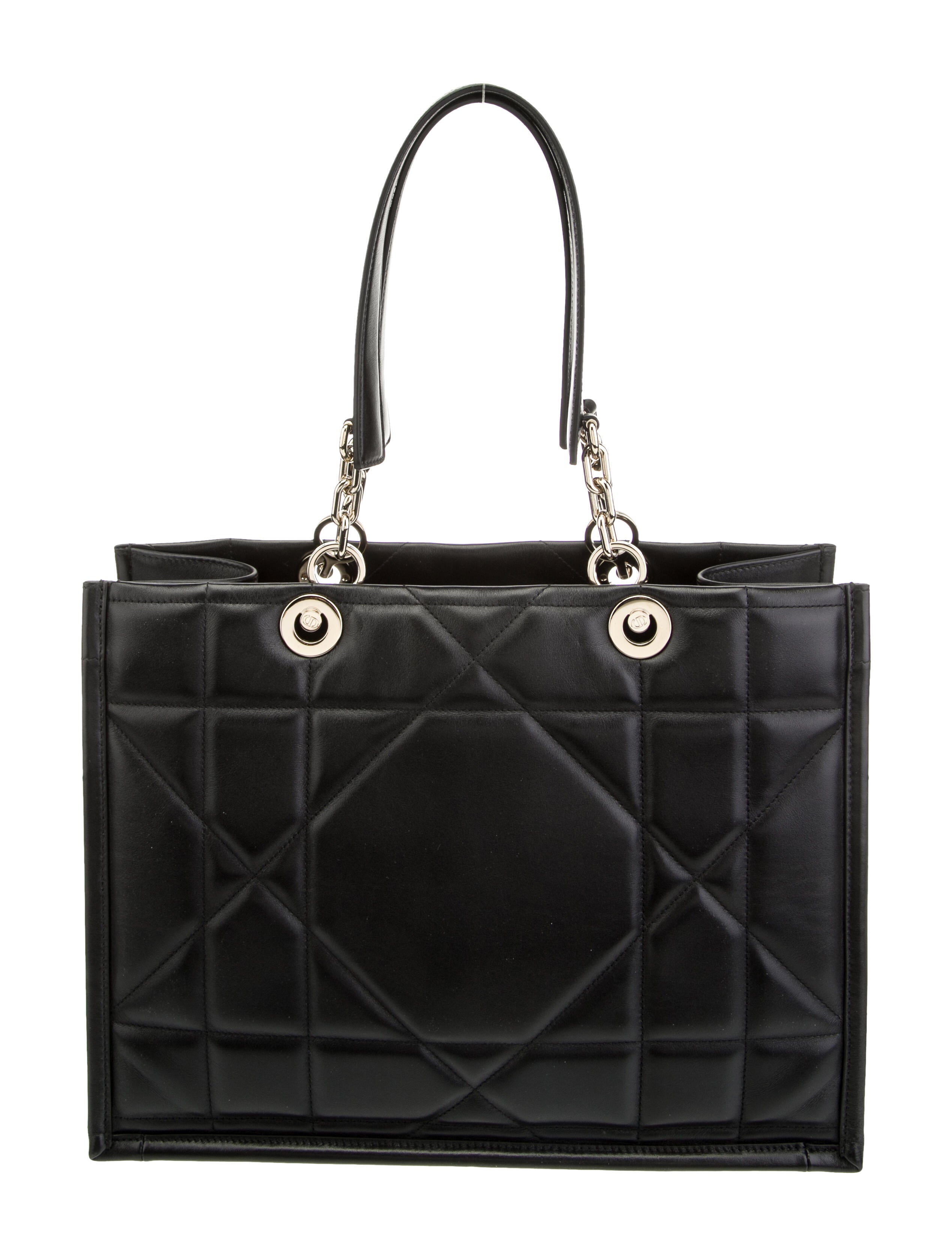 Christian Dior 2022 Medium Archicannage Essential Tote - Black