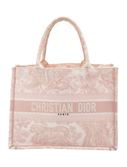 Christian Dior Medium Toile De Jouy Book Tote