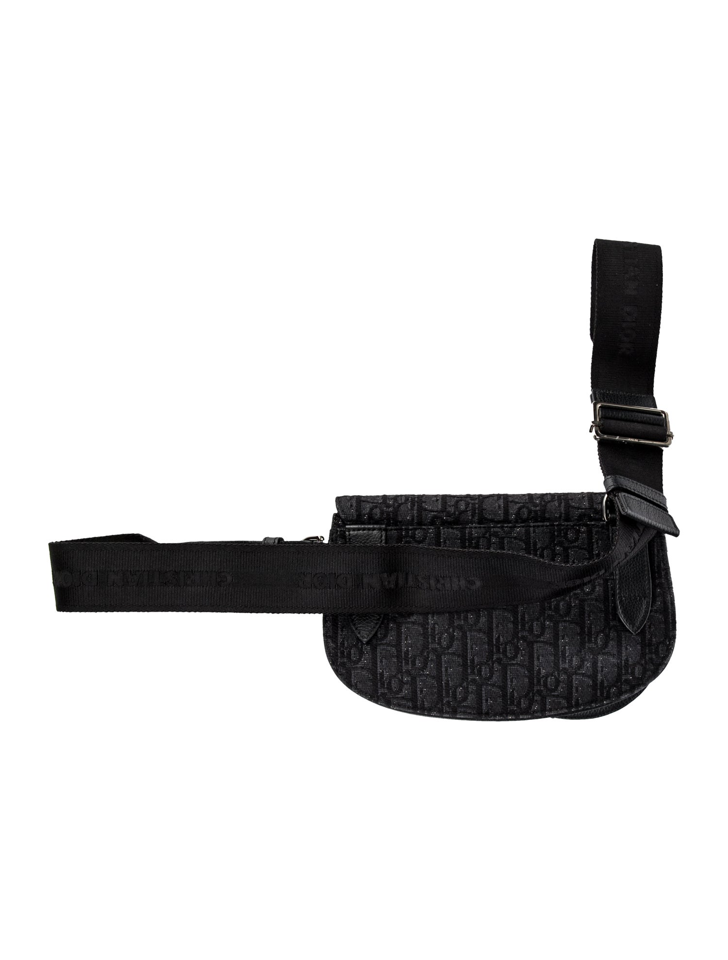 DIOR MEN 2022 CD Diamond Saddle Bag Grey Messenger Bags, Bags DIORM35721 The RealReal