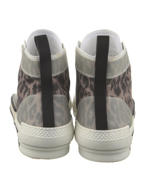DIOR MEN 'Leopard Print- Brown' Sneakers