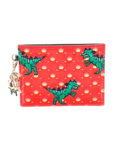 Christian Dior Wallets 2021 Patent Leather Card Holder