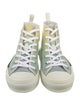 DIOR MEN B23 'Dior and Shawn Print - Yellow Green' Sneakers