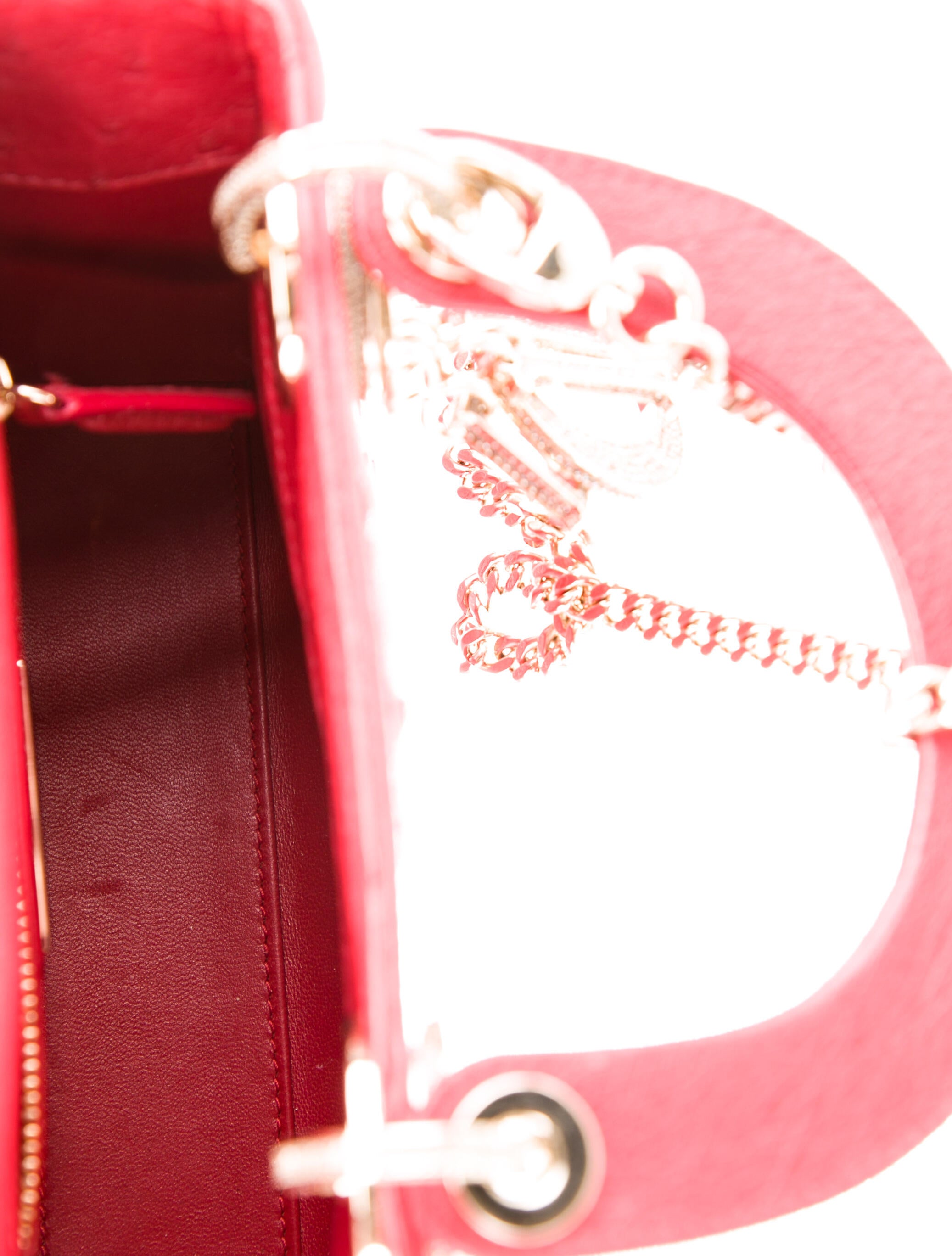 Christian Dior 2022 Ostrich Couture Maroquinerie Mini Lady Dior