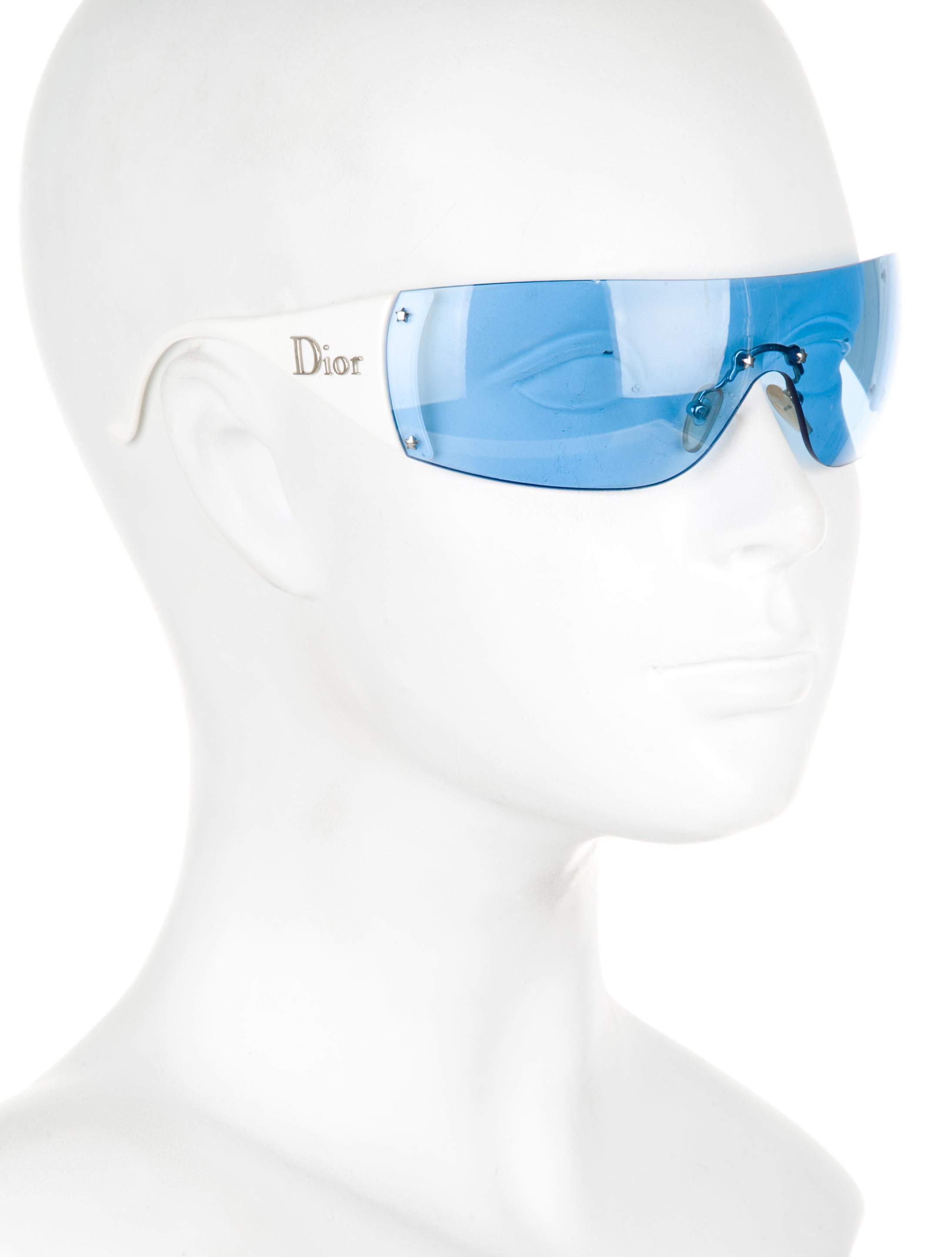 Christian Dior Ski 6 Shield Sunglasses - Blue Sunglasses