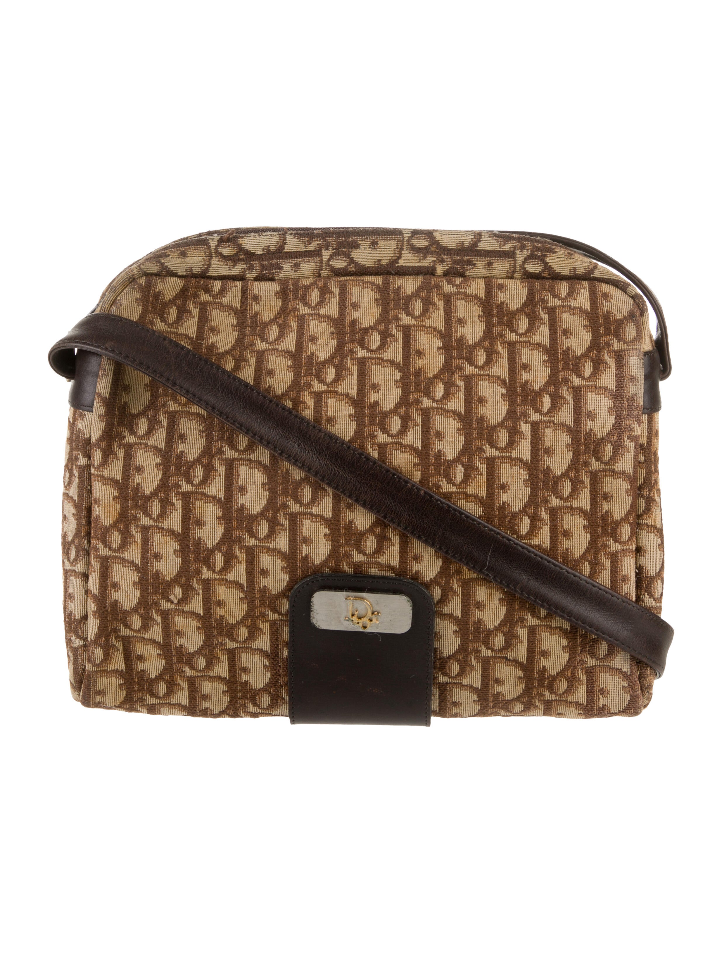 Christian Dior Diorissimo Shoulder Bag Brown Shoulder Bags, Handbags