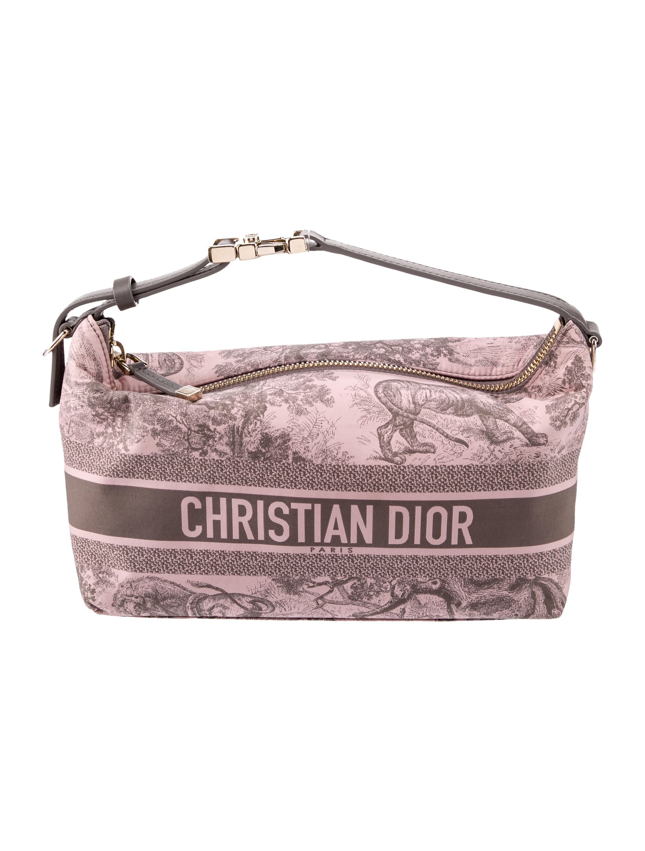 Christian Dior 2023 Medium DiorTravel Nomad Pouch - Pink