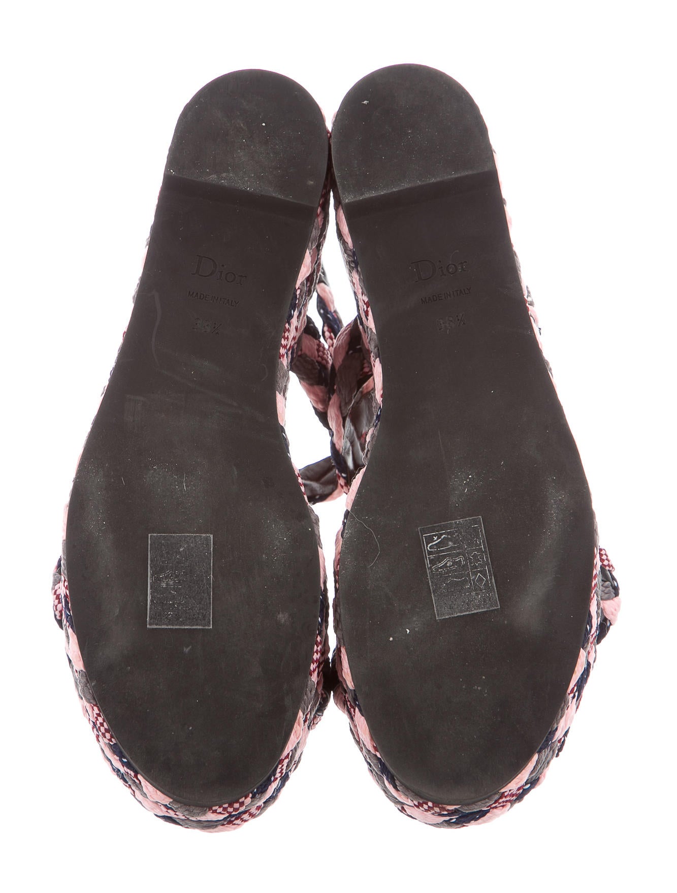 dior platform sandals