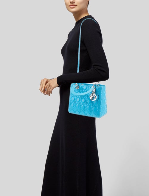 Christian Dior Medium Cannage Lady Dior Bag