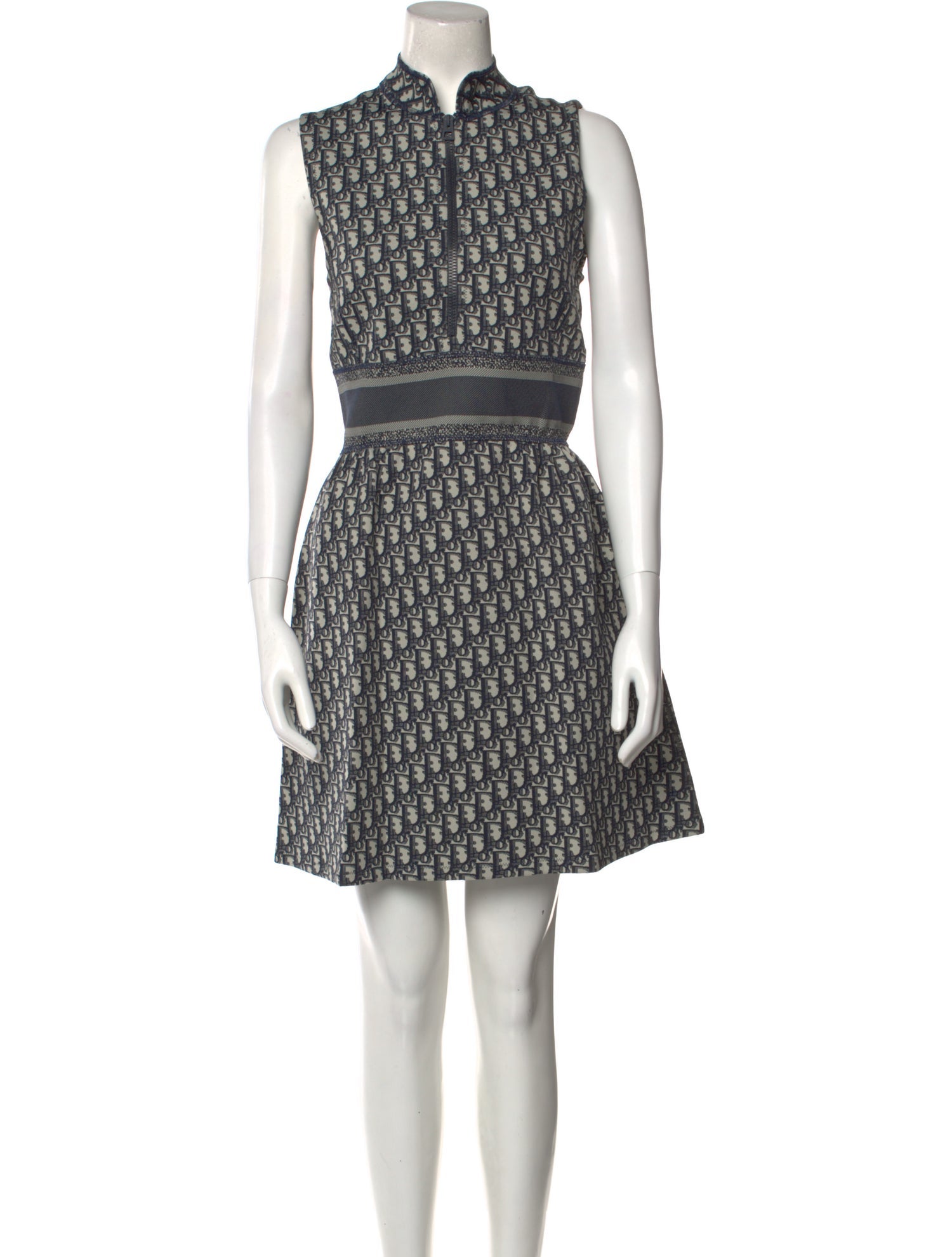 Christian Dior Printed Mini Dress