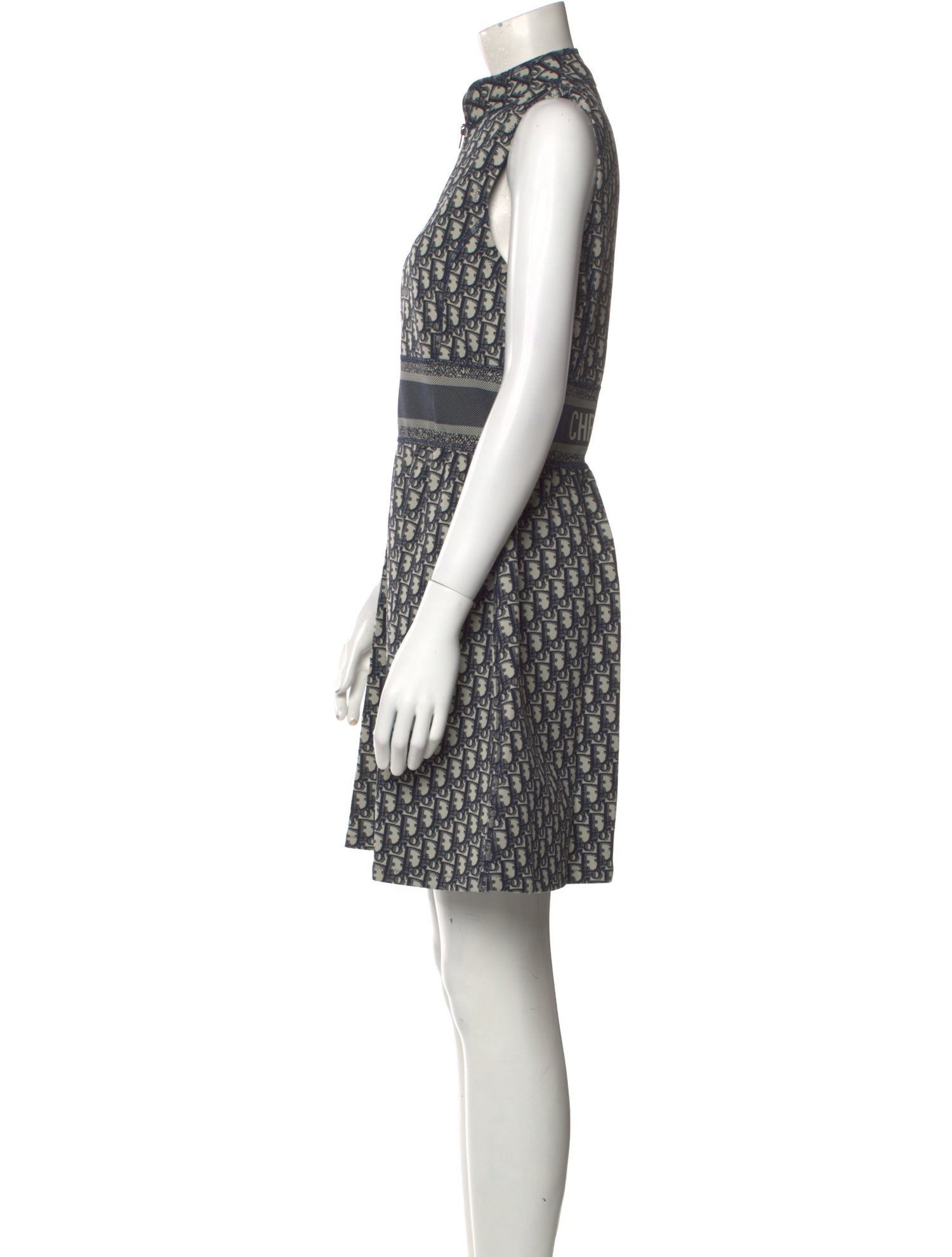 Christian Dior Printed Mini Dress