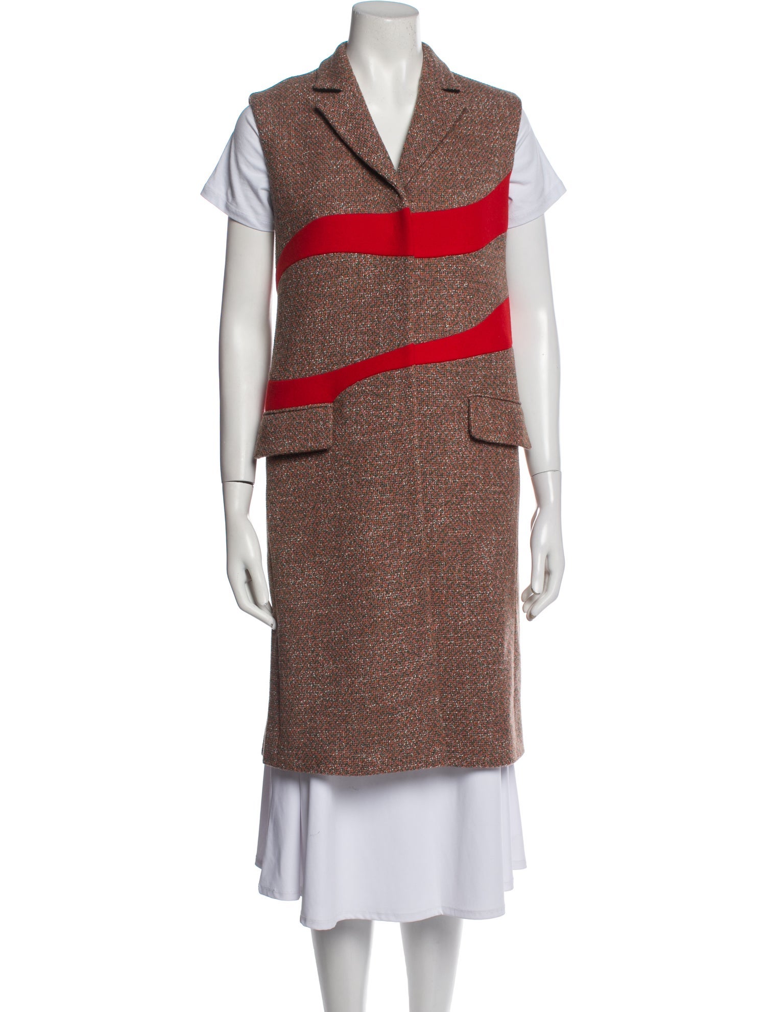 Christian Dior Striped Vest - Orange Jackets, Clothing - CHR382786 ...