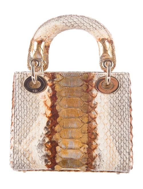 Christian Dior Mini Python Lady Dior