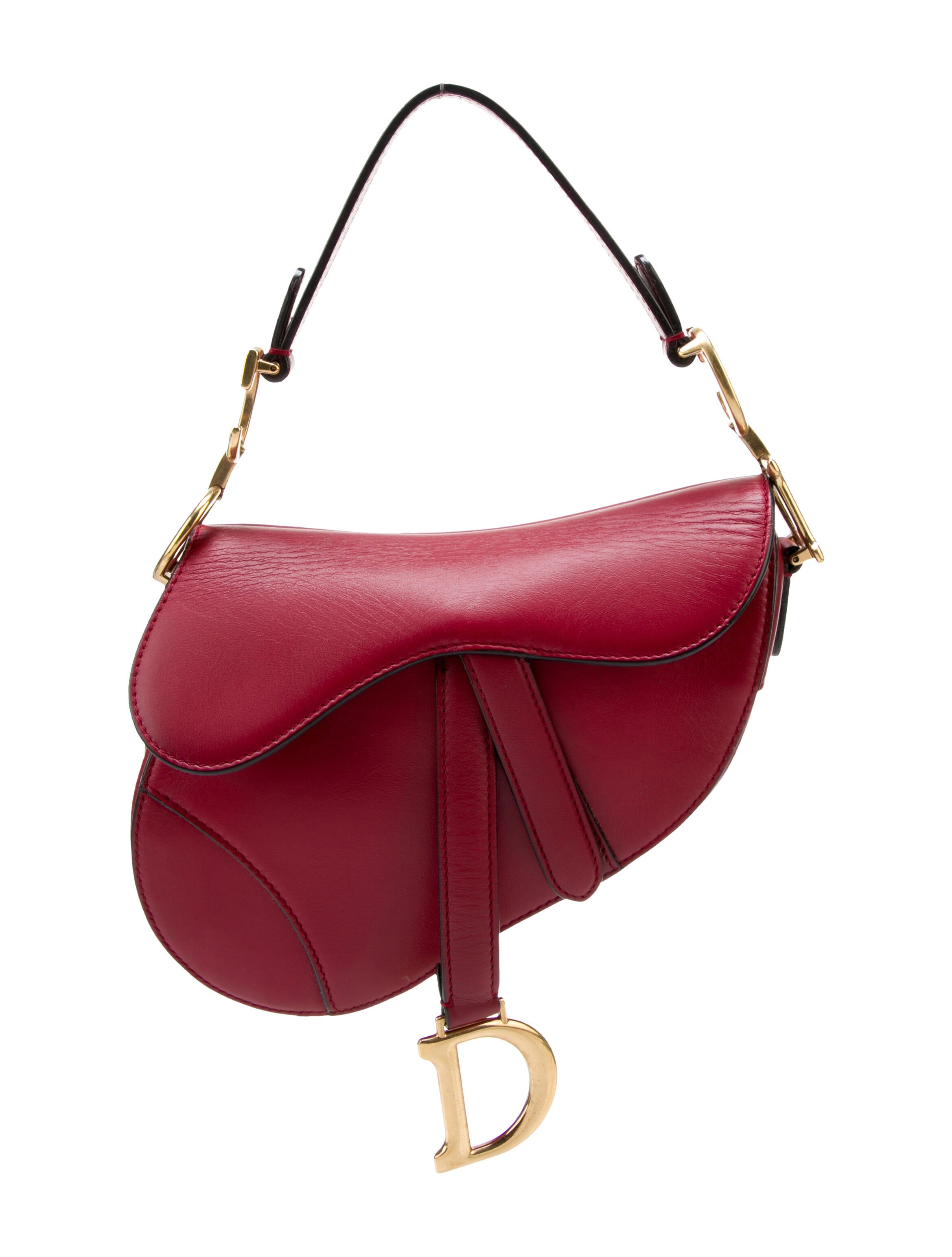 Christian Dior Micro Saddle Bag Red Shoulder Bags, Handbags
