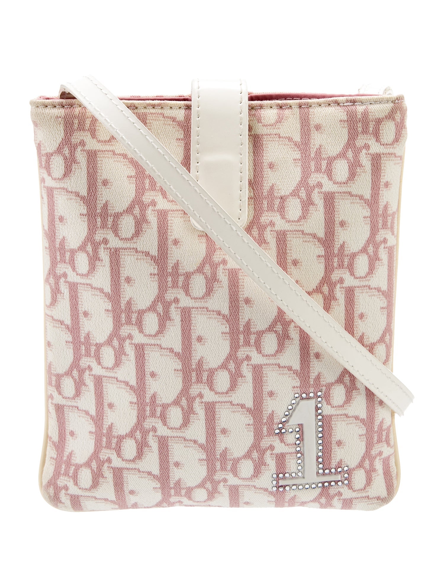 Christian Dior Diorissimo Girly Crossbody Bag Pink Crossbody Bags