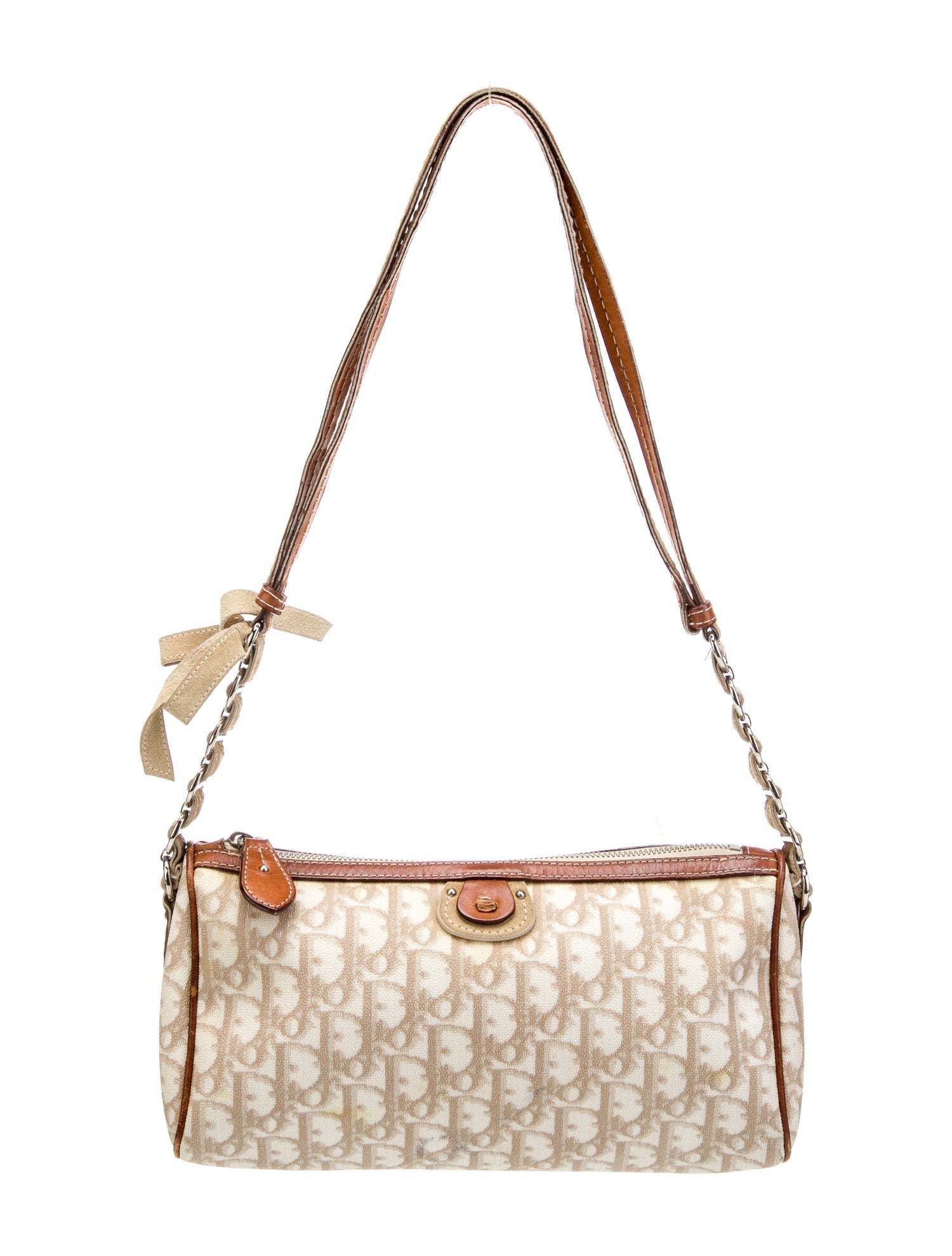 Christian Dior Diorissimo Shoulder Bag Brown Shoulder Bags, Handbags