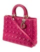 Christian Dior Large Cannage Lady Dior Bag