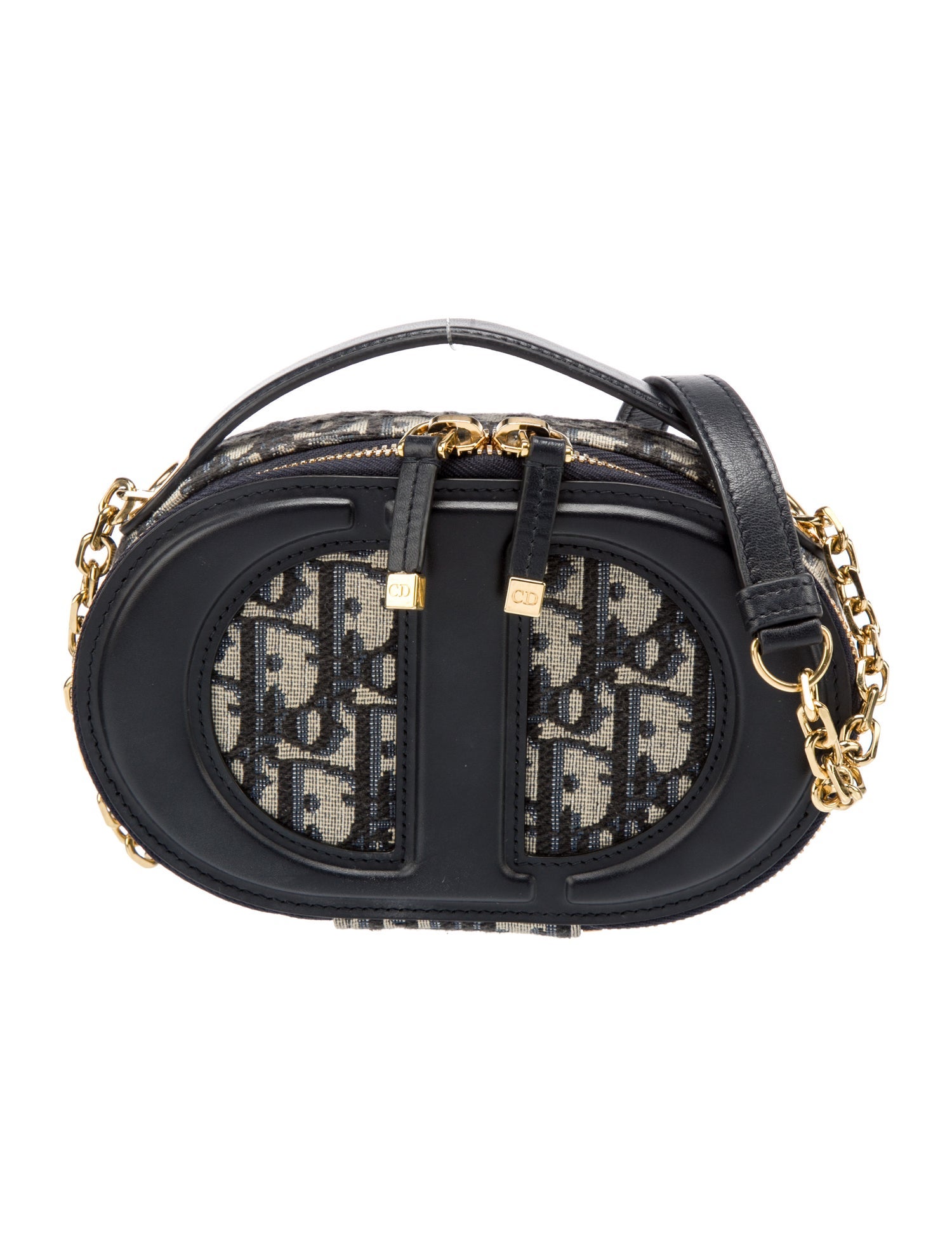 Christian Dior カメラケース~~~~ Christian Dior 2023 Oblique CD Signature Oval Camera Bag - Brown