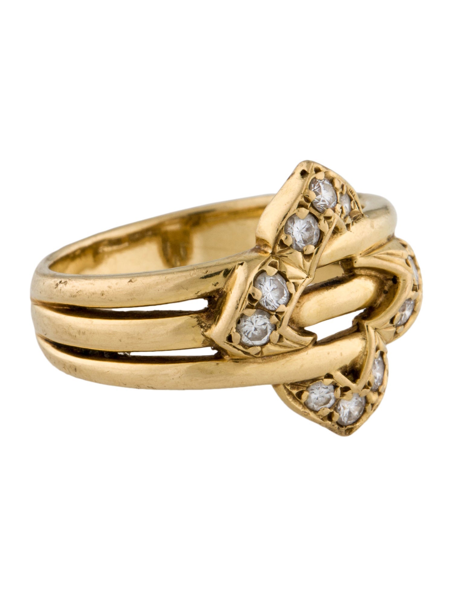 Ring 18K 4.19ct Unheated Ruby Cocktail Ring 14K Yellow Gold Cocktail