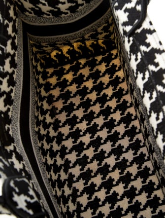Christian Dior 2021 Macro Houndstooth Book Tote