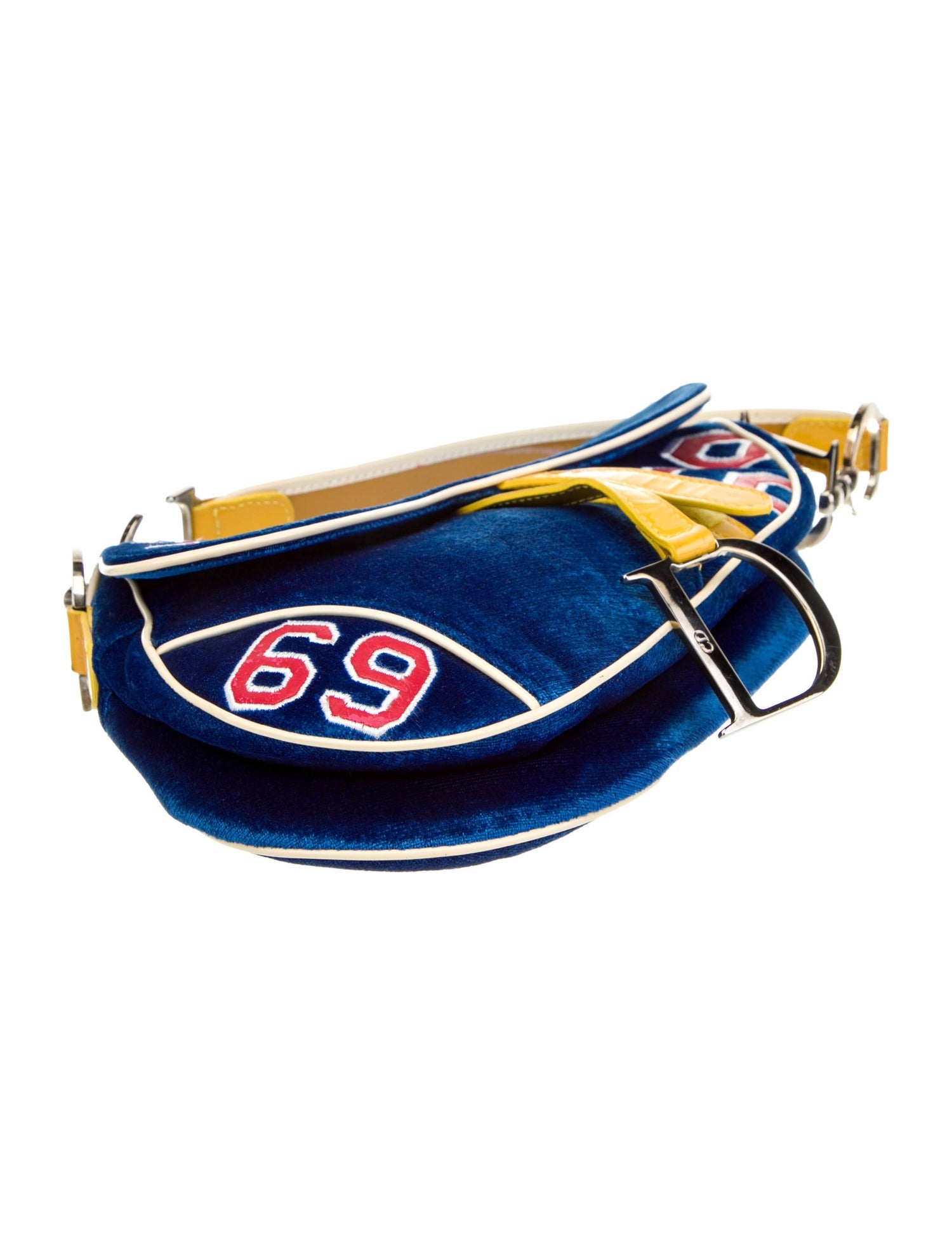 Christian Dior Adiorable 69 Saddle Bag - Blue Shoulder Bags